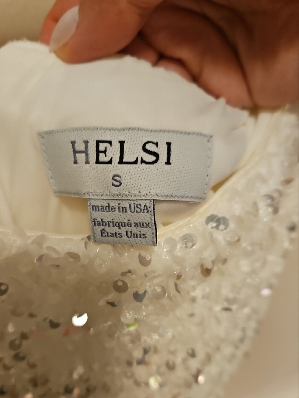 Anthropologie Helsi Sequin Mini Dress - Picture 4 of 5